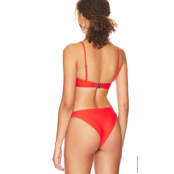 SUPERDOWN emma bikini bottom poppy red size small - Picture 6 of 12